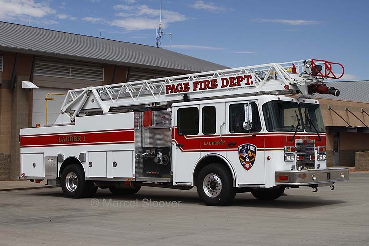 Ladder 1 Page Fire dept Arizona