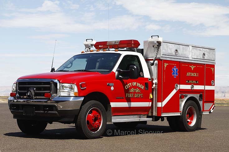 Attack 1 Page Fire dept Arizona