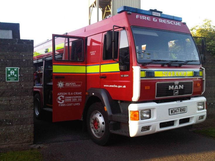 Yatton Avon F&RS MAN W347 RHU