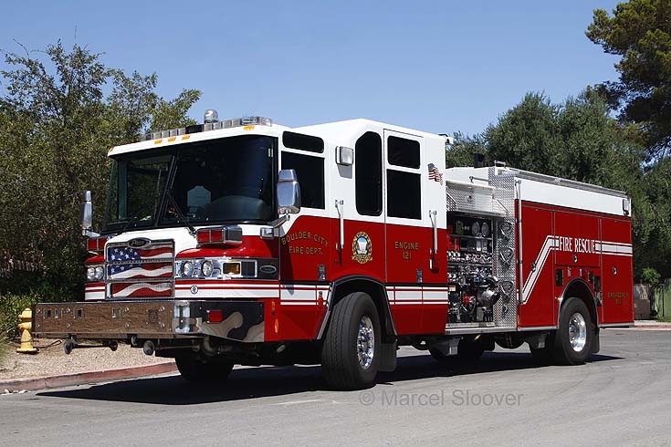 Boulder City NV Engine 121 Pierce Quantum