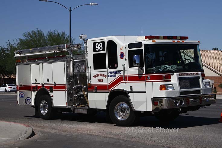 Engine 98 Pierce Henderson NV FD