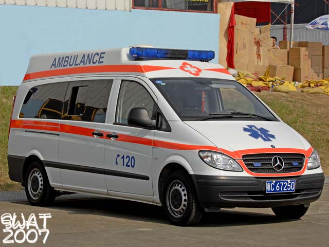 Mercedes Light ambulance China