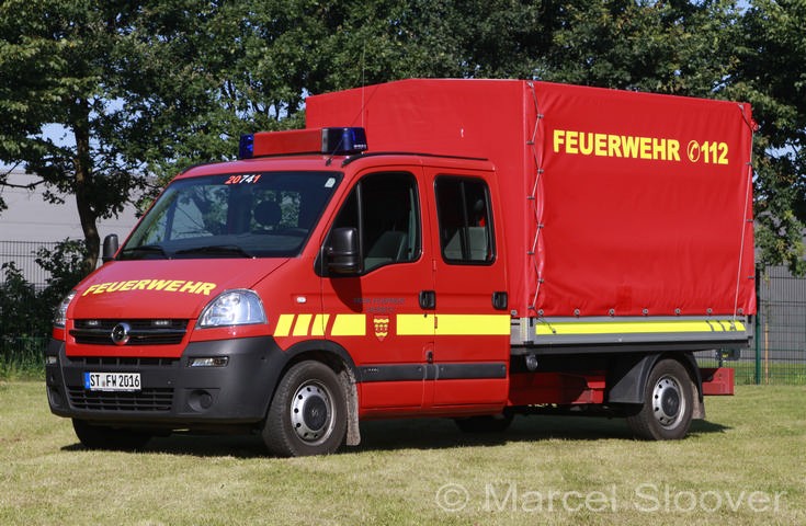 Feuerwehr Saerbeck Opel Movano