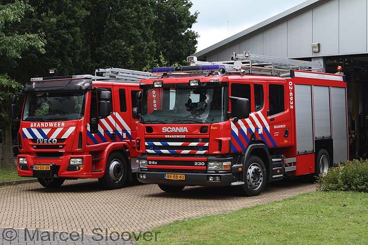 Brandweer Gorredijk Line up