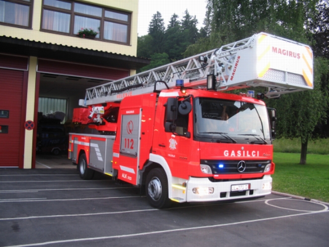 Brand new ladder of FD Velenje - volunteer