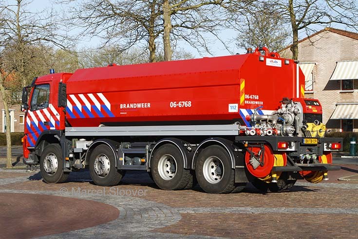 Brandweer Oldebroek Volvo BX-TB-09 back