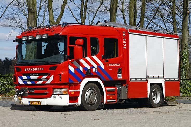 Brandweer Heerde Scania BZ-FP-08 front