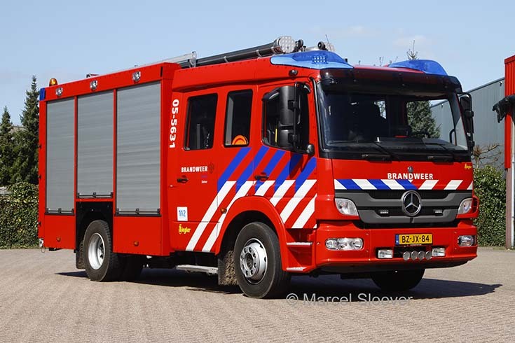 Brandweer Enter Mercedes Ziegler BZ-JX-84
