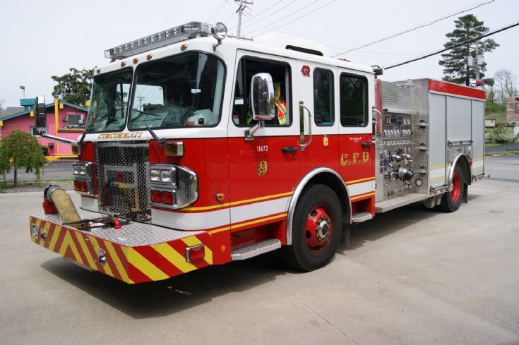 Cincinnati Engine 9 Spartan Rosenbauer
