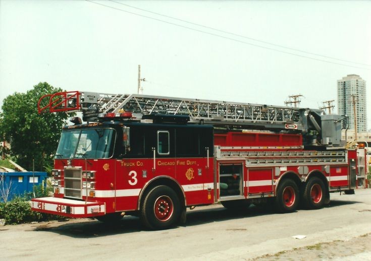 Fire Engines Photos Chicago Fire Department Truck 3 Pierce