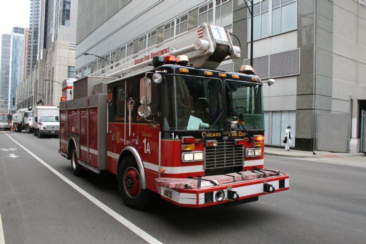 Chicago fire department Squad 1A