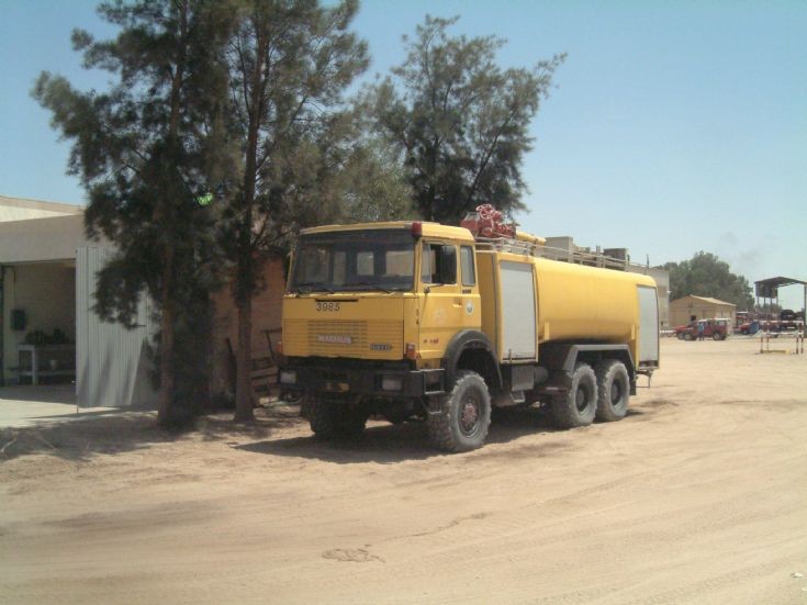 Magirus Fire Truck Libya
