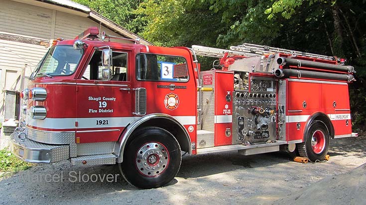 Skagit County Engine 1921 American LaFrance