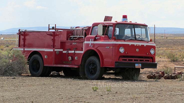 Ford Ward la France Fire engine in Utah