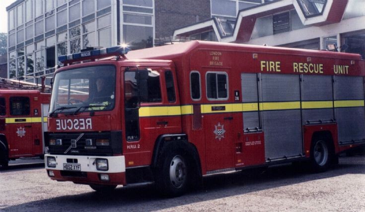 Croydon FRU H852XYF London Fire brigade