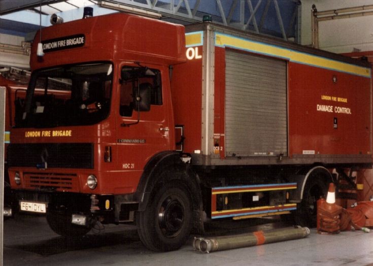 Renault DCUF641OYL London Fire brigade