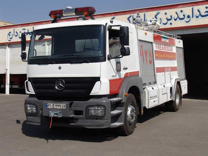 Mercedes-Benz Atego 1828 pumper in Esfahan(iran)