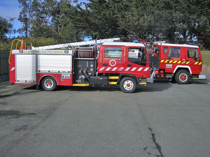 S.A. Metropolitan Fire Service Volvo and  Isuzu