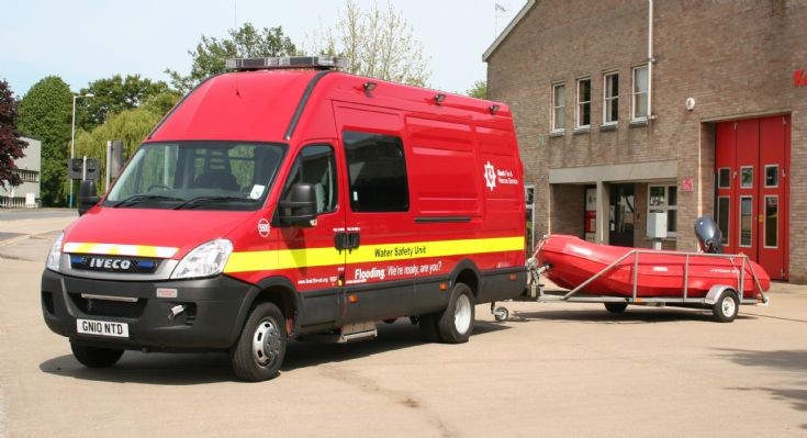 Water Safety Unit Iveco Tonbridge Fire station