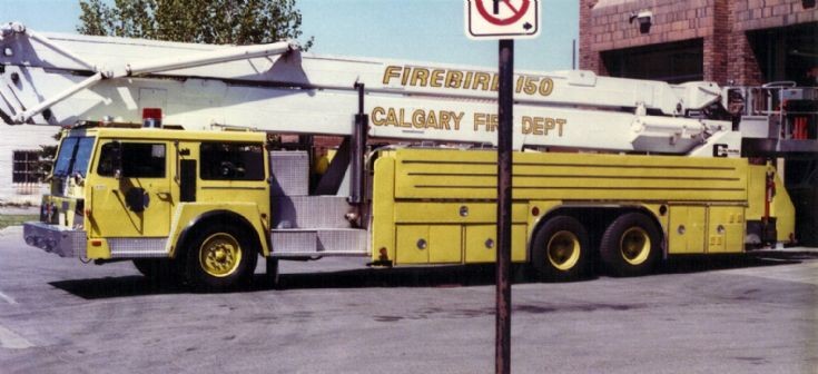 Calgary Firebird Fire Hall 1984