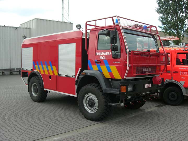 Brandweer Mol Bushfire truck MAN 