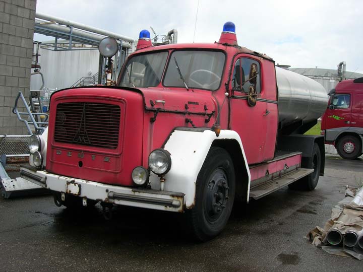 Bedrijfsbrandweer Vopak Magirus Deutz