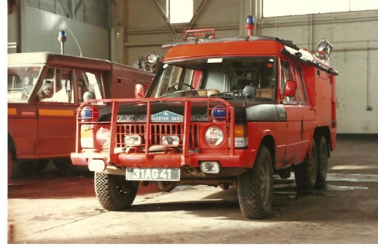 RAF fire service 1980's TACR2 31AG41