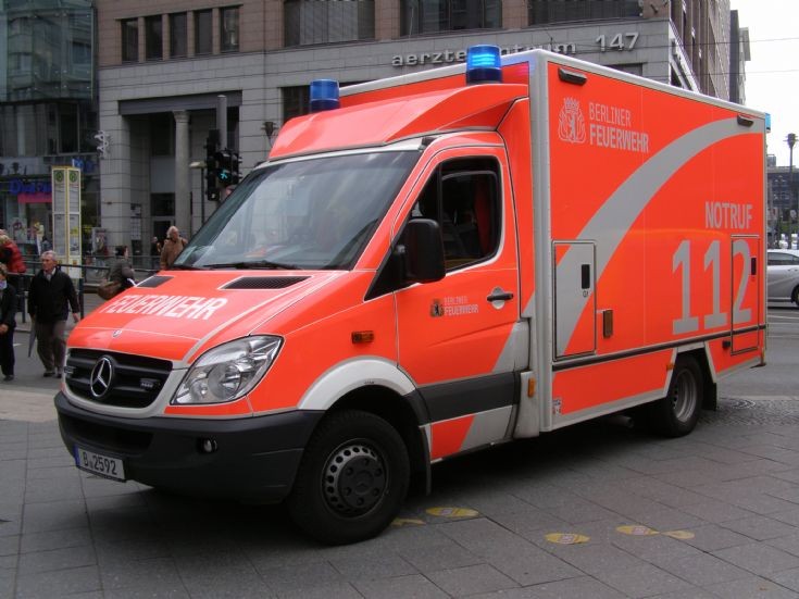 visit to Berlin Mercedes Sprinter B2592