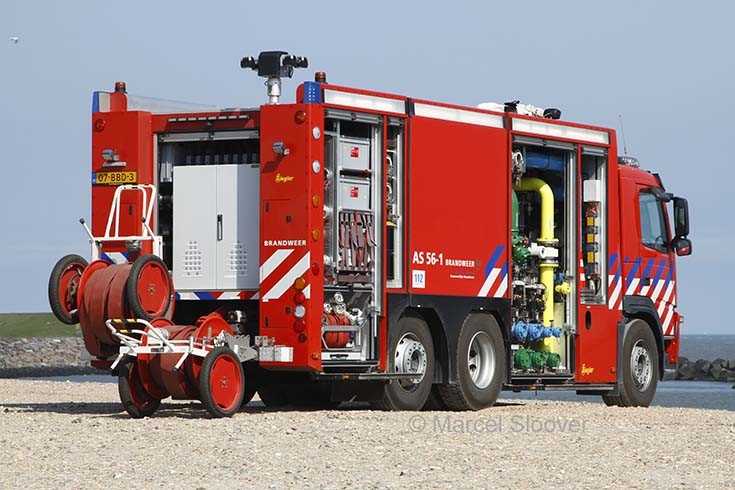 Volvo FM500 Ziegler AS56-1 back open 