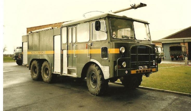 RAF fire service 1980's 29AJ33