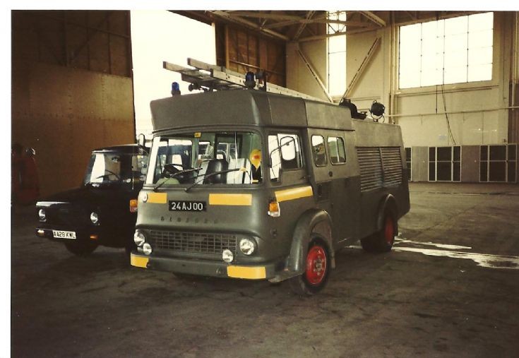 RAF fire service 1980's Bedford 24AJ00