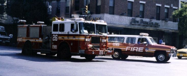 FDNY Engine 26 and Battalion 9 Manhattan