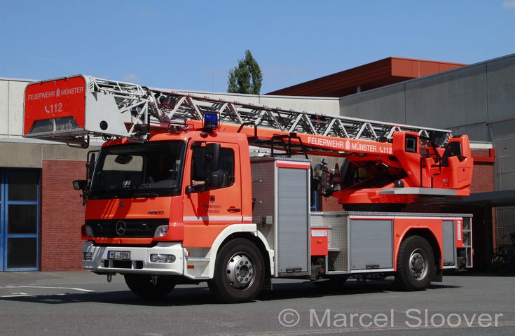 Mercedes Atego Magirus Ladder Munster