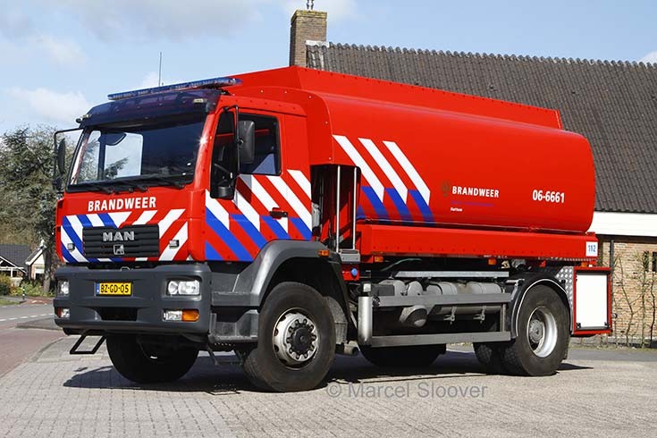 Brandweer Hattem MAN Watertanker BZ-GD-05