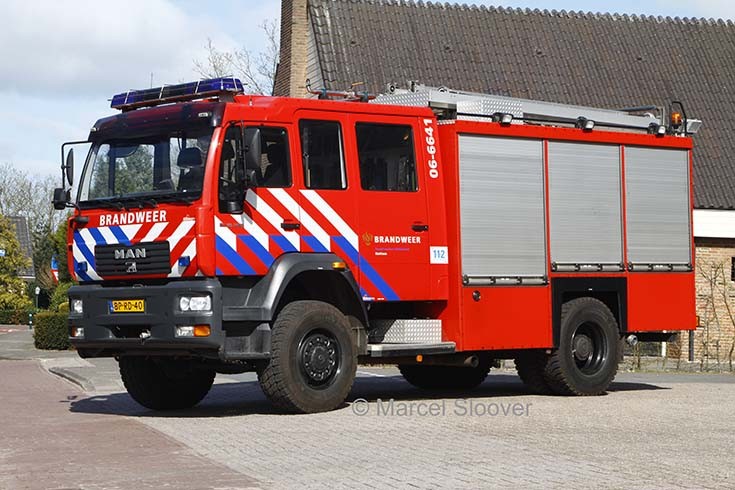 Brandweer Hattem MAN 06-6641 BP-RD-40