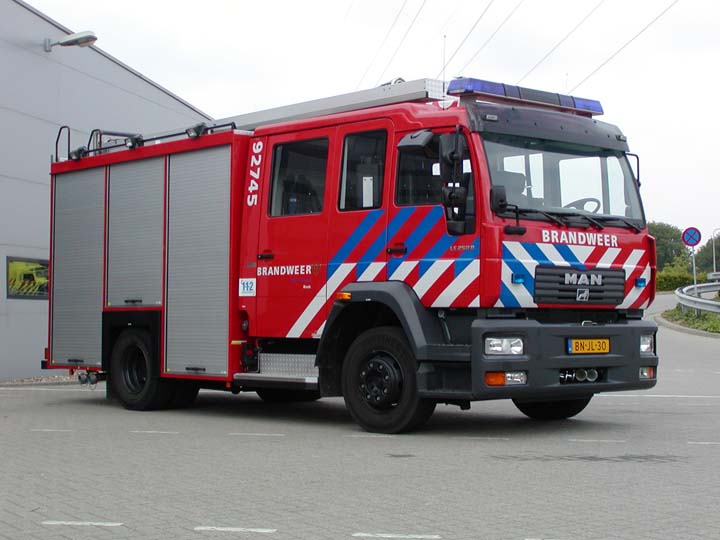 Brandweer Beek MAN/HDS Watertender 