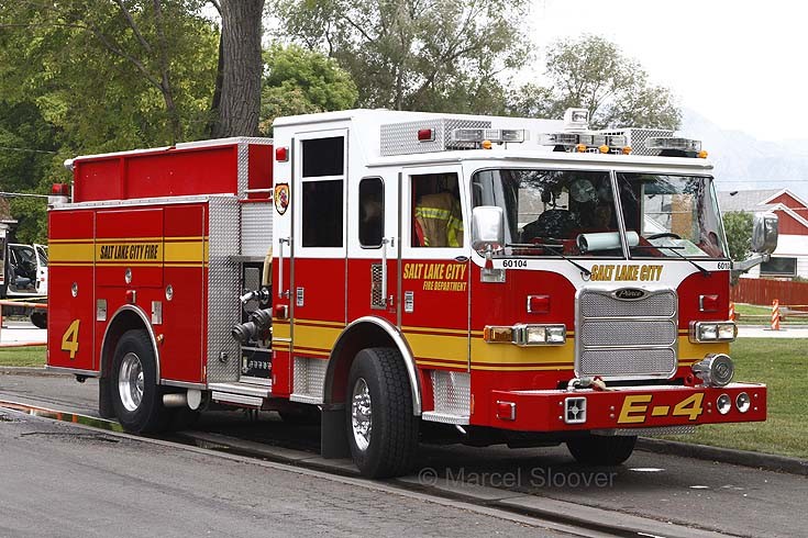 Pierce pump Engine 4 Salt Lake City