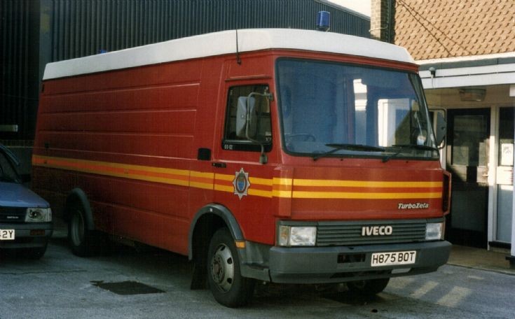 WSFB IVECO van H875BOT