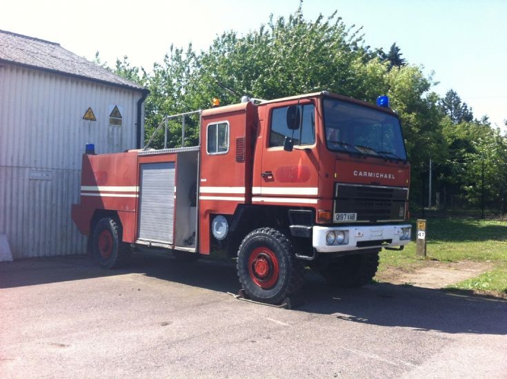 Crash tender 2 RAF Manston Bedford