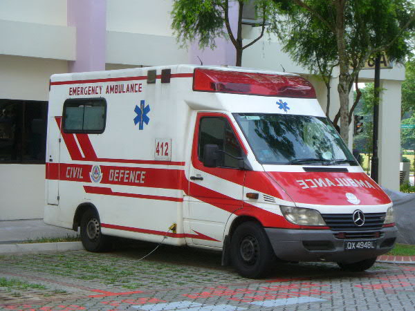 SCDF A412 Ambulance Mercedes Sprinter