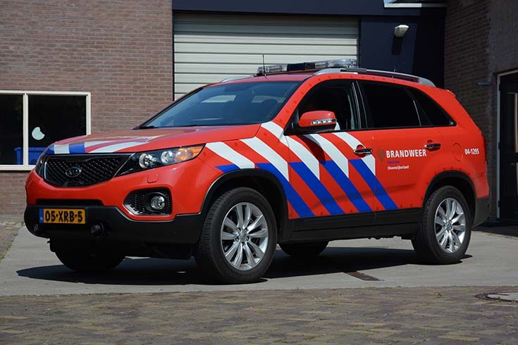 KIA Sorento Brandweer Steenwijk