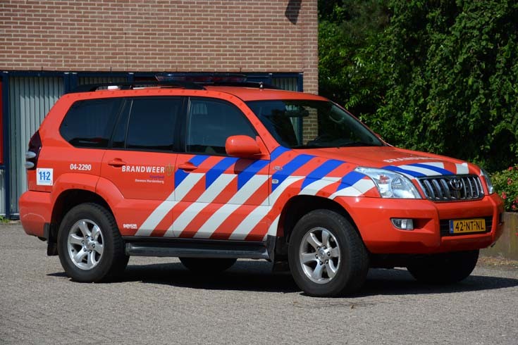 Toyota LandCruiser Brandweer Ommen-Hardenberg
