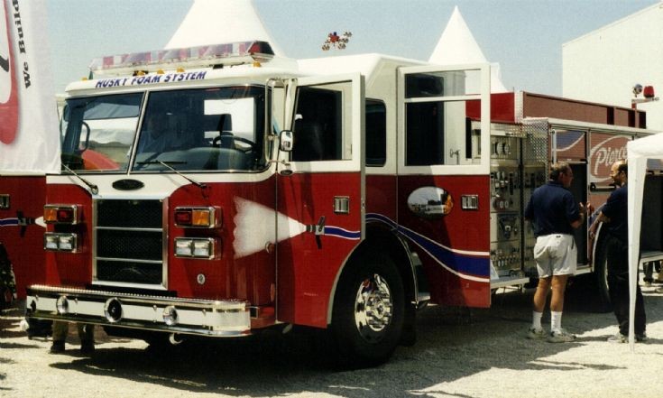 Pierce Foam Pumper Interschutz 2000