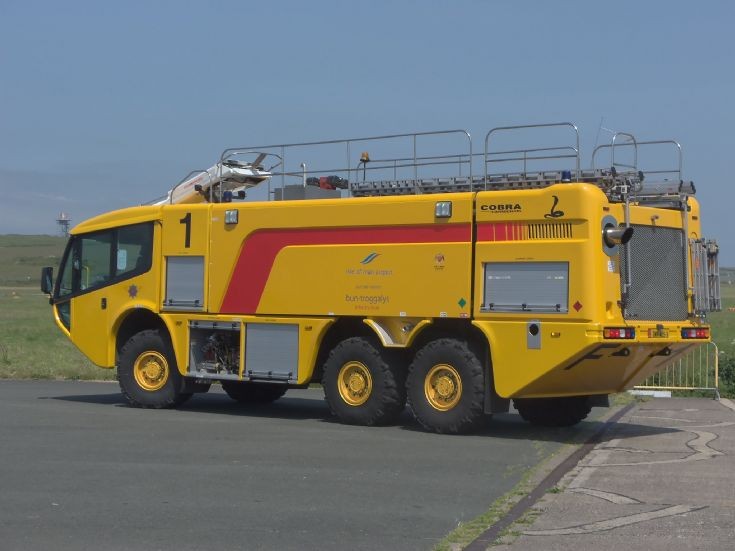 Fire 1 Carmichael Cobra Ronaldsway Airport