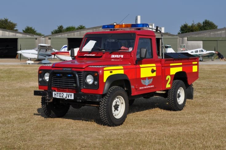 Land Rover 110 Goodwood Aerodrome HT02JVY