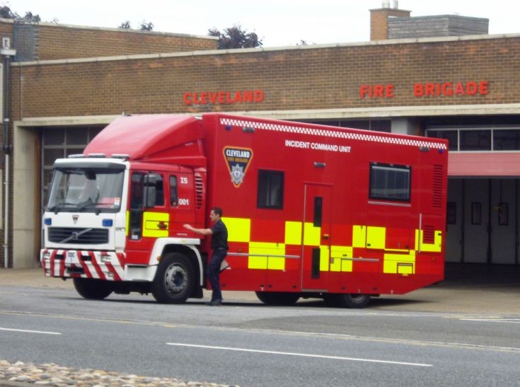 Cleveland FRS Incient Command Unit Volvo