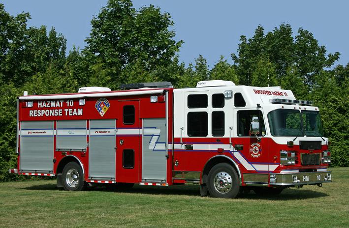 Vancouver BC New Haz Mat unit