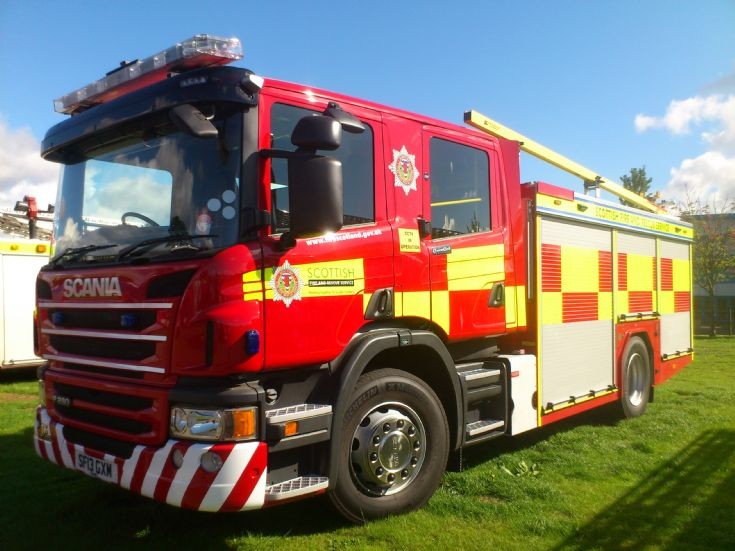 SF13GXM Scottish FRS Scania