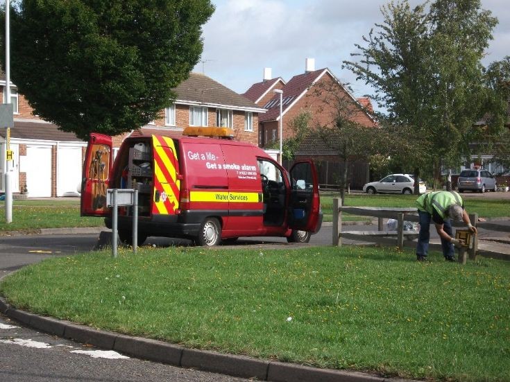 KF&RS Peugeot Water Services van