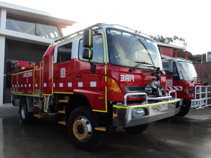 Anglesea, Victoria, Australia Hino Tankers.